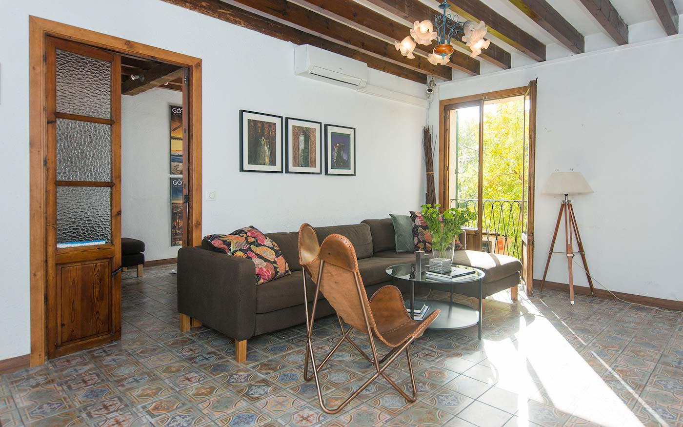 Santa Catalina Palma apartment with private terrace